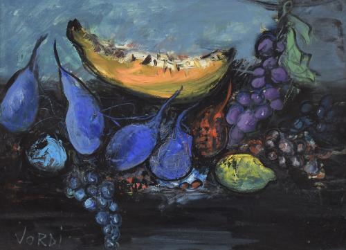 JORDI MERCADÉ FARRÉS (1923-2005). "STILL LIFE WITH FRUIT".