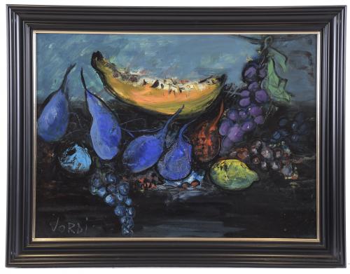 JORDI MERCADÉ FARRÉS (1923-2005). "STILL LIFE WITH FRUIT".