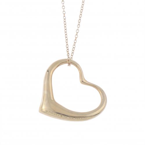 TIFFANY. ELSA PERETTI. "OPEN HEART" PENDANT.