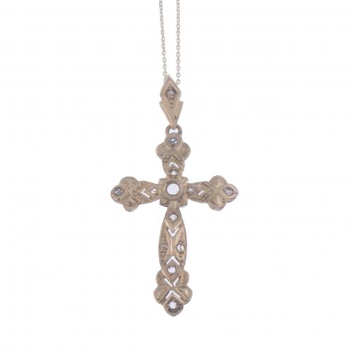 ELIZABETHAN CROSS PENDANT.