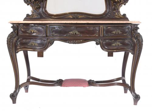 DRESSING TABLE WITH DRAWER UNIT, FIRST HALF OF THE 20TH CEN