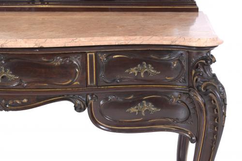 DRESSING TABLE WITH DRAWER UNIT, FIRST HALF OF THE 20TH CEN