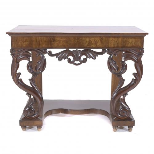 BAROQUE STYLE CONSOLE, 20TH CENTURY.