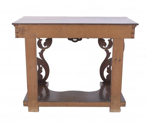 BAROQUE STYLE CONSOLE, 20TH CENTURY.