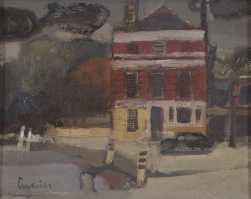 JOSEP CRUAÑAS FAGES (1942). "RED HOUSE".