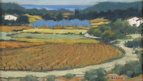 JESUS CASAUS MECHO (1926-2002). "LANDSCAPE".