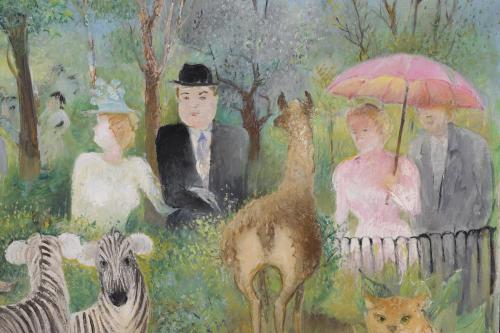 OLGA SACHAROFF (1889-1967) "ZOO", Circa 1930.