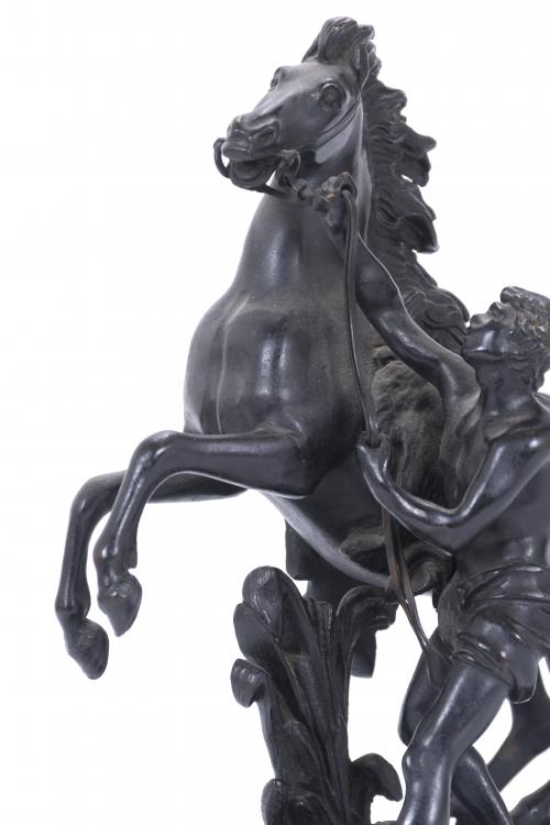 AFTER MODELS BY GUILLAUME COUSTOU (1677-1746). MARLY HORSE,