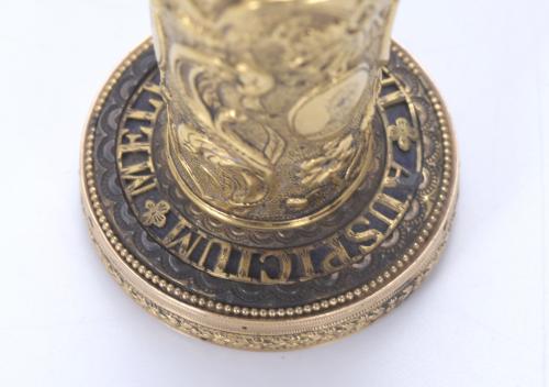 GOLD WAX SEAL, GEORGE II PERIOD, FIRST HALF OF THE 18TH CEN