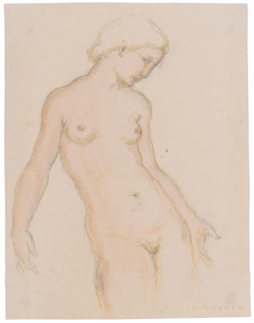 JOSEFINA MAYNADÉ (1908-1978).  "FEMALE NUDE", 1933.