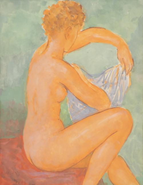 PERE PRUNA OCERANS (1904-1977). "NUDE", 1976?.