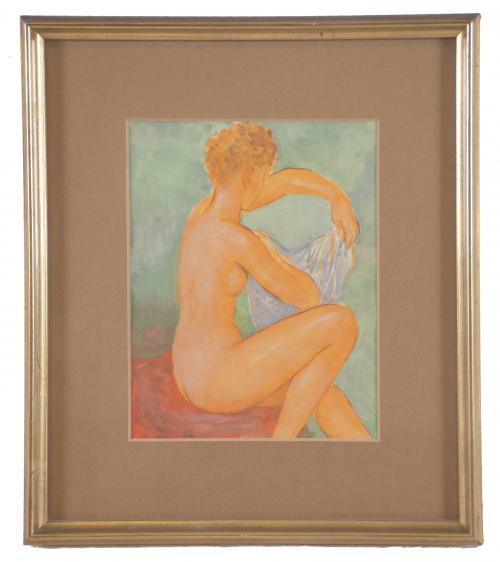 PERE PRUNA OCERANS (1904-1977). "NUDE", 1976?.