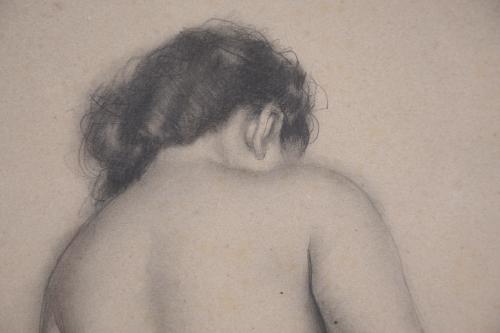 FRANCESC SERRA CASTELLET (1912-1976). "NUDE FROM THE BACK".