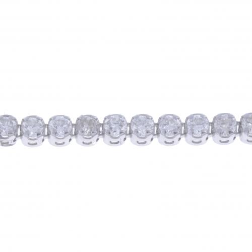 HALF-RIVIÈRE DIAMONDS BRACELET.