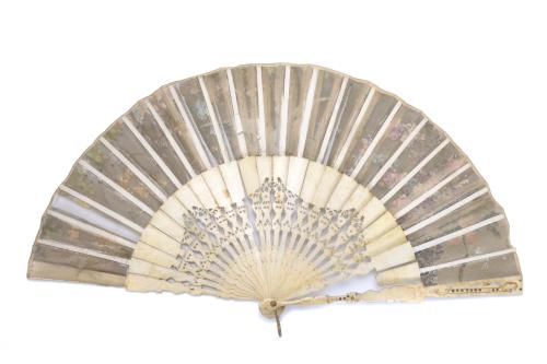 VICTORIAN FAN, 19TH CENTURY.