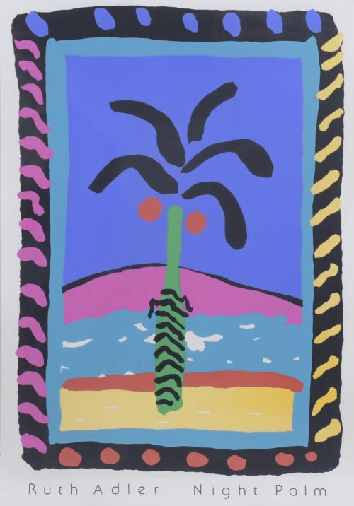 "NIGHT PALMS" DE RUTH ADLER.