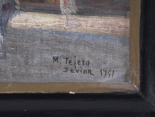 MANUEL TEJERO (XIX-XX). "SEVILLA", 1941.