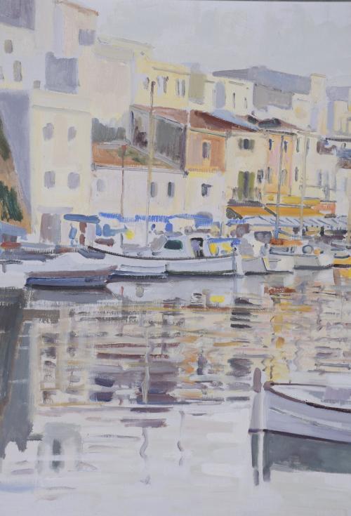 RAFAEL DURÁN BENET (1931-2015). "PUERTO DE CIUTADELLA".