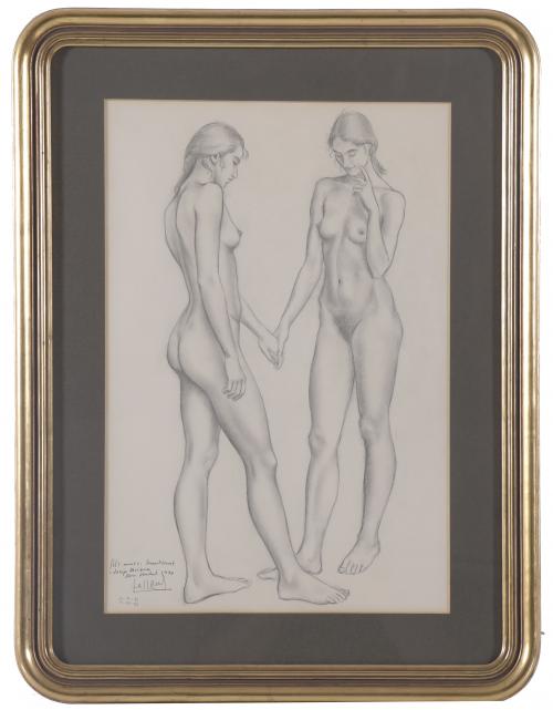 JOSEP SALVADO JASSANS "DESNUDOS FEMENINOS", 1990.