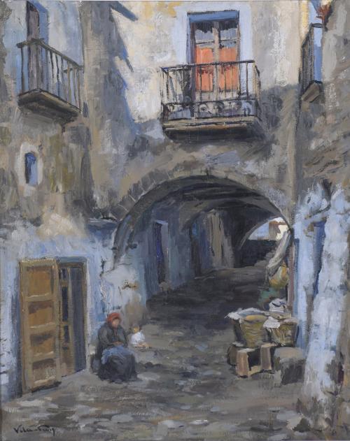 JOAN VILA PUIG (1892-1963). "CALLEJÓN".