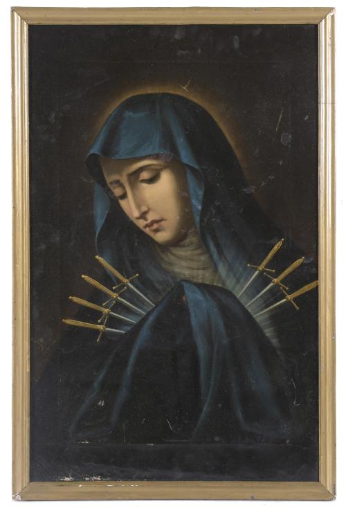 ESCUELA ESPAÑOLA, SIGLO XIX-XX. "DOLOROSA".