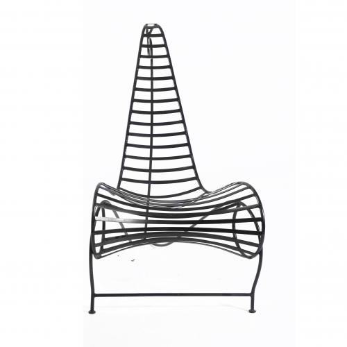 ANDRÉ DUBREUIL (1951-2022) "SPINE CHAIRE", FRANCE, CIRCA 19