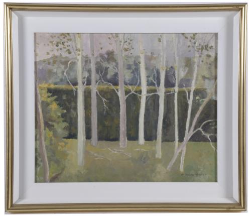 FRANCISCO DURAN VILA (20TH CENTURY). "TREES", 1980?.