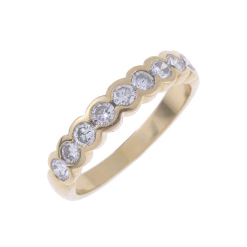 DIAMONDS ETERNITY RING.