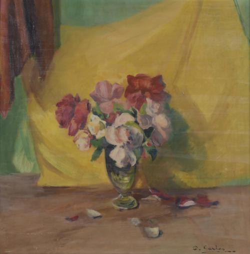 DOMINGO CARLES ROSICH (1888-1962). DOMINGO CARLES "FLOWER VASE" 1934