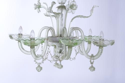 MURANO CEILING LAMP, 20TH CENTURY.