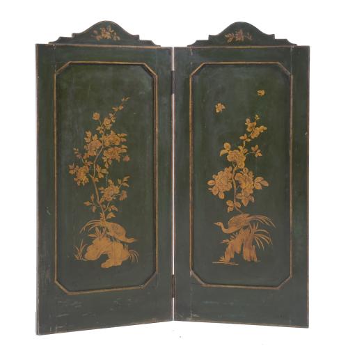 SMALL CHINESE FOLDING SCREEN, AFTER MODELS BY PIERRE LOTIER.