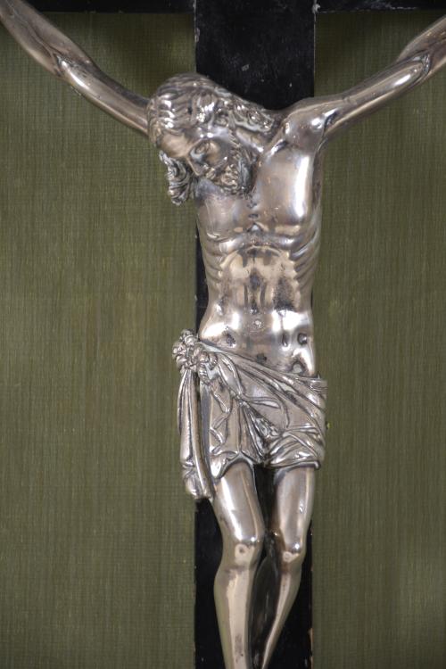 SILVER CHRIST, 20TH CENTURY.