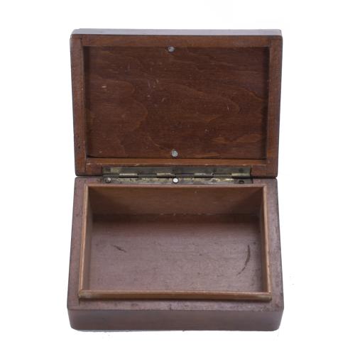 BIEDERMEYER SEWING BOX, 19TH CENTURY.