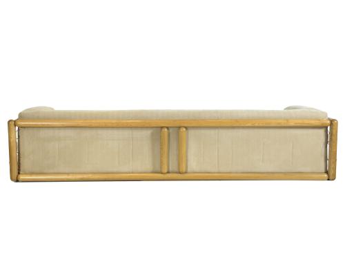 CARLO SCARPA (1906-1978) "CORNARO" SETTEE, 1970&#39;S.