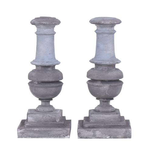 PAIR OF TORCH HOLDERS, GUSTAVIAN STYLE, 20TH CENTURY.