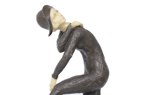 "COLOMINA" FIGURE, AFTER MODELS BY D. H. CHIPARUS.