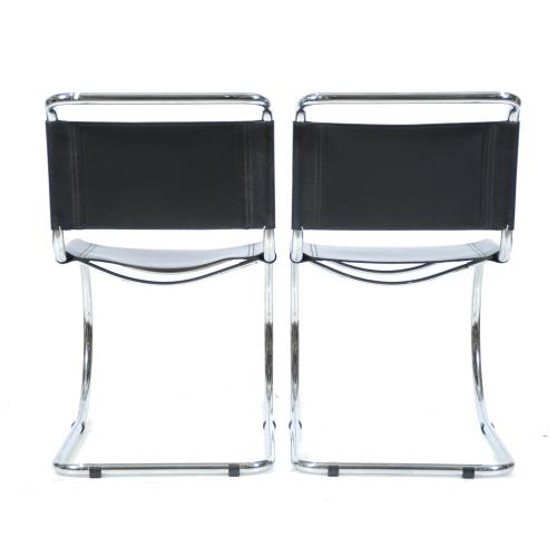 LUDWIG MIES VAN DER ROHE (1886-1969) FOUR MODEL S533 CHAIRS.