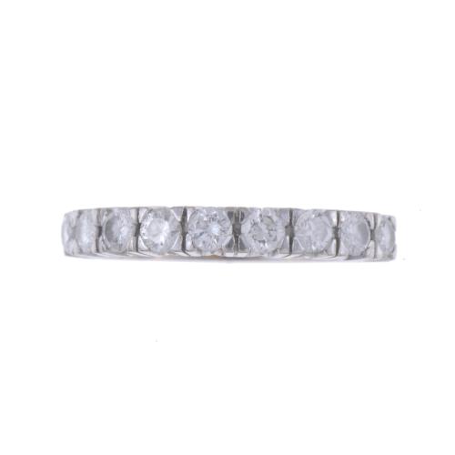 DIAMONDS ETERNITY RING.