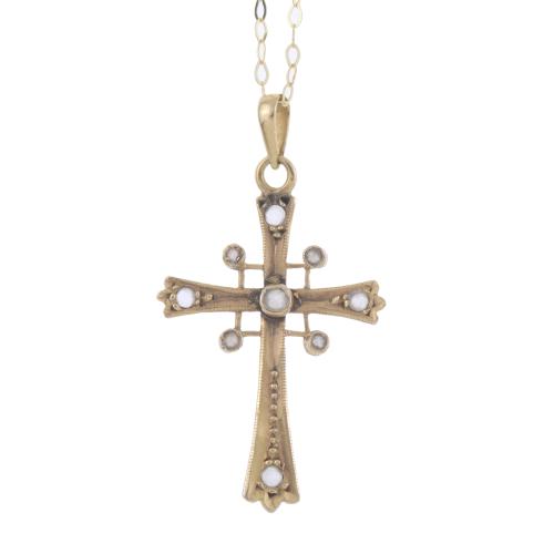 ELIZABETHAN CROSS PENDANT.