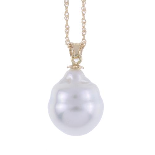 PENDANT WITH AUSTRALIAN PEARL.