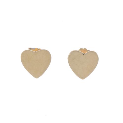 HEART-SHAPED EARRINGS.