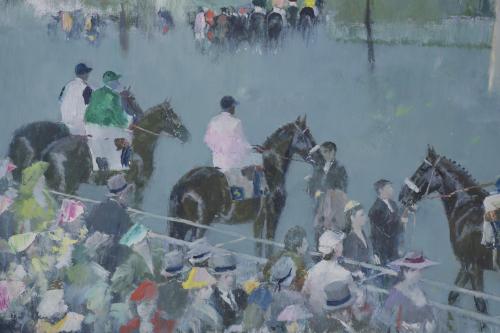 RICARD ARENYS GALDON (1914-1977). "HORSE RACE".