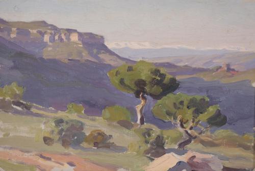 DIONÍS BAIXERAS (1862-1943). "PAISAJE".