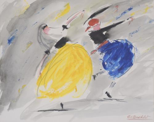 JOSEP COLL BARDOLET (1912-2007). "DANCERS".