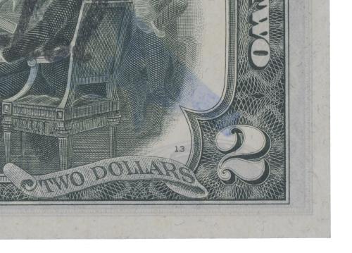 ATTRIBUTED TO ANDREW WARHOL (1928-1987). AMERICAN TWO-DOLLA