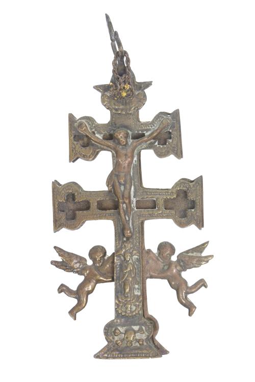 DOUBLE CROSS OF CARAVACA, LATE 18TH CENTURY-EARLY 19TH CENT