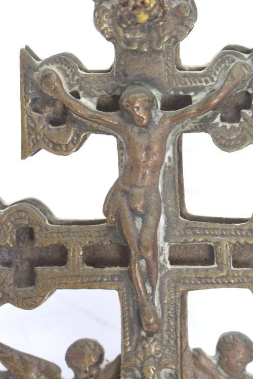 DOUBLE CROSS OF CARAVACA, LATE 18TH CENTURY-EARLY 19TH CENT