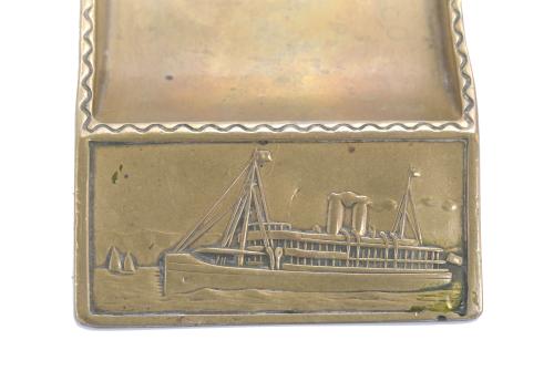 JOSEM HOFFMANN ASHTRAY. OSTERREICHISCHER LLOYD TRIESTE, WIE