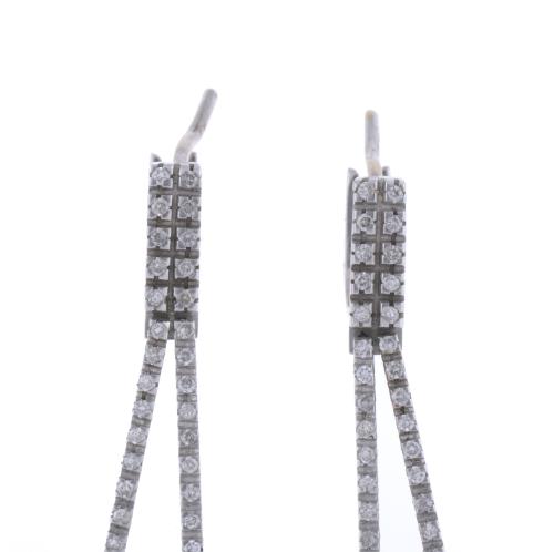 DIAMONDS LONG EARRINGS.