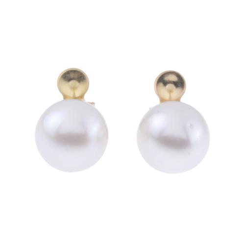 EARRINGS WITH AUSTRALIAN PEARL.